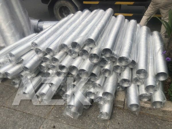 azk bán ống nhôm nhún D100