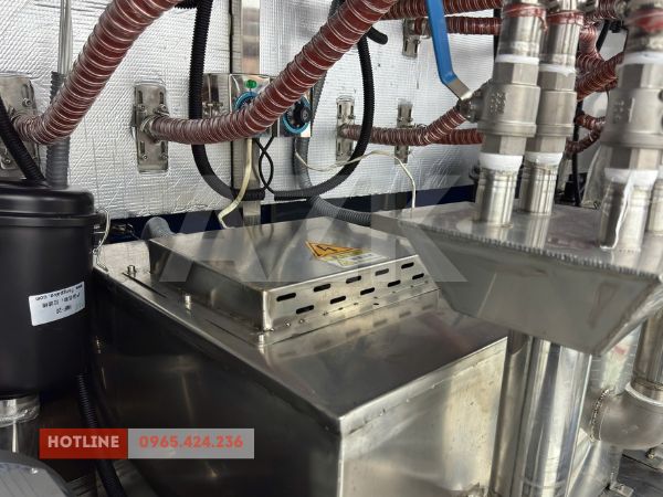 ống silicone chịu nhiệt phi 42 trong hệ thống công nghiệp