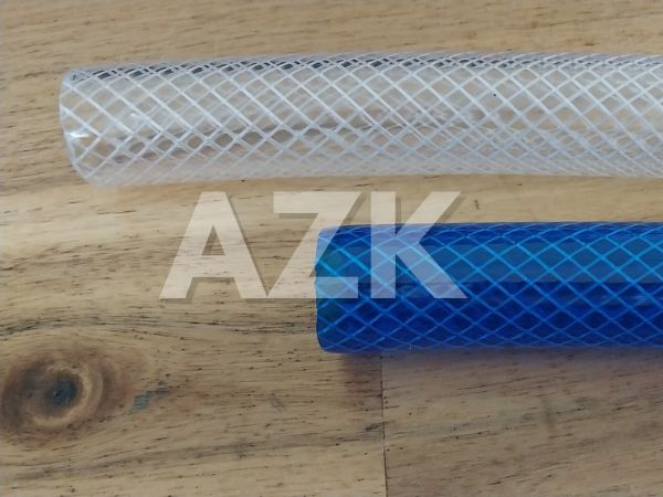 ống nhựa lưới dẻo phi 14 xanh dương và trắng