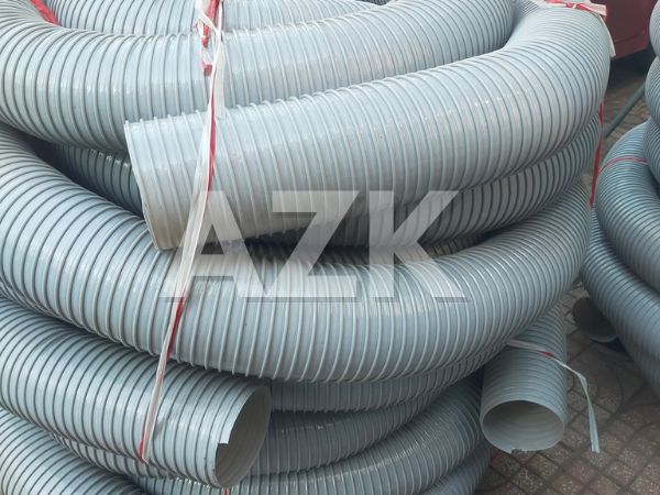 Ống hút bụi gân nhựa phi 150 1 cuộn ống hút bụi gân nhựa đường kính 150