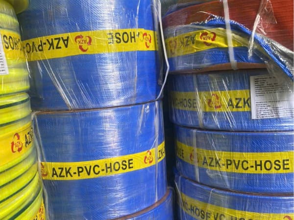 Ống bạt cốt dù phi 100 bơm nước 2 ống bạt cốt dù thương hiệu azk