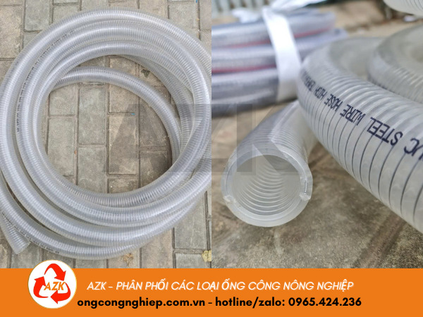 ống nhựa lõi thép chịu nhiệt