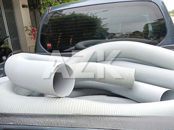 Giao hàng ngày 17 tháng 5 tại AZK 3 3 cuộn ống nhựa định hình D125