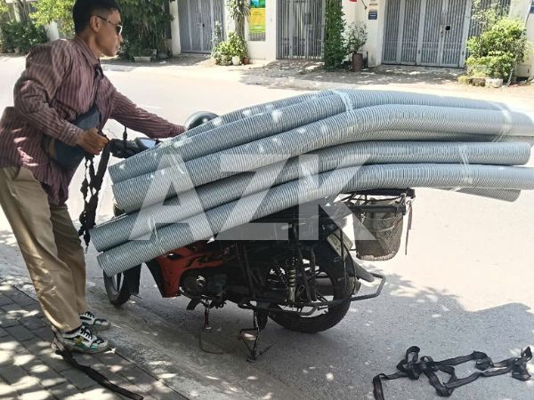 Giao hàng ngày 1 tháng 6 2 3 cuộn ống nhựa định hình D100