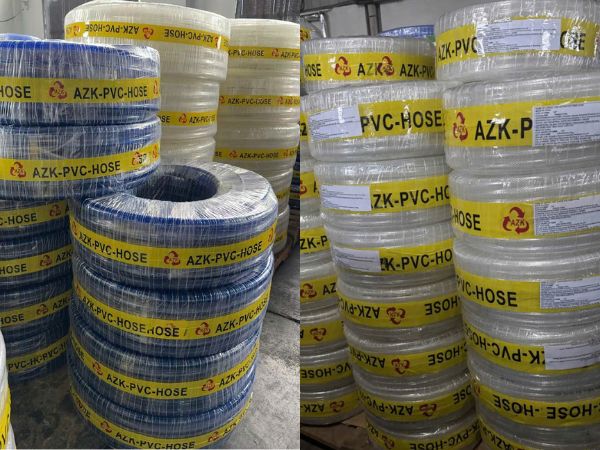 kho ống nhựa lưới dẻo pvc azk