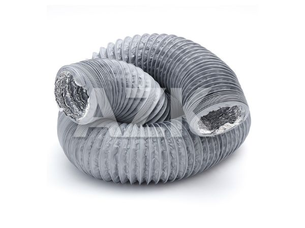 Ống gió mềm nhôm bọc nhựa 4 ống thông gió nhôm được bọc thêm lớp nhựa pvc
