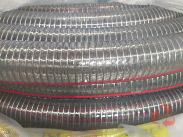 ống dẫn hạt nhựa mềm lõi thép