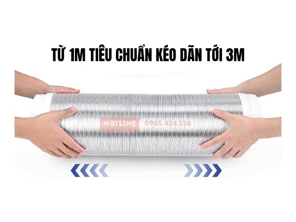 Ống nhôm nhún là gì? Cấu tạo, đặc điểm, ứng dụng và cách chọn 4 ống nhôm nhún kéo dẫn 3m