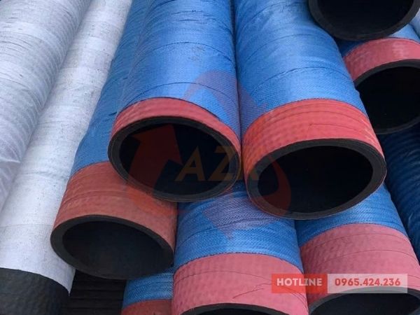 Ống cao su bơm bê tông phi 114 3 ống cao su đổ bê tông