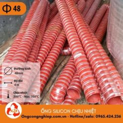 ống silicon chịu nhiệt phi 48