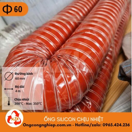 ống silicon chịu nhiệt phi 60