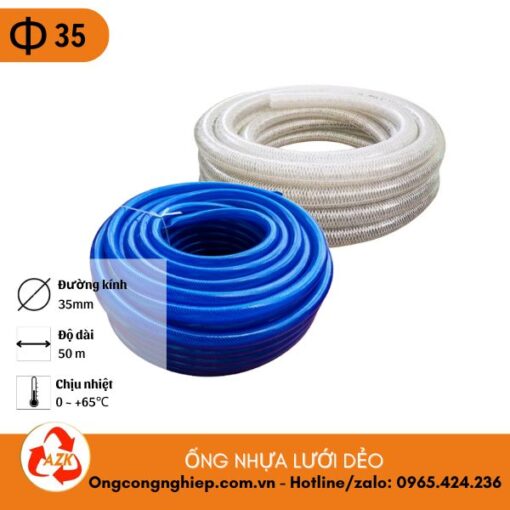 ống nhựa lưới dẻo phi 35