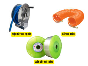 Các loại ống dẫn theo dạng tự rút, xoắn, cuộn
