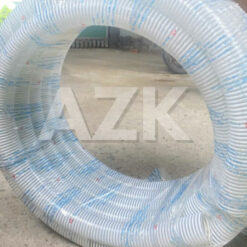 cuộn ống gân nhựa cổ trâu phi 49 màu trắng của AZK