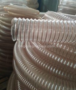 ống hút bụi lõi thép tpu
