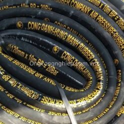 ống cao su bố vải phi 45