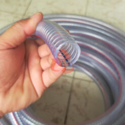 mặt cắt đầu ống nhựa mềm lõi thép phi 13