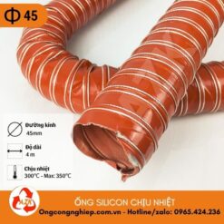 ống silicon chịu nhiệt phi 45
