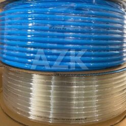 Ống khí nén phi 10 3 dây hơi jisan màu xanh và trắng