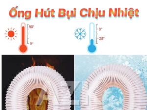 ống hút bụi chịu nhiệt