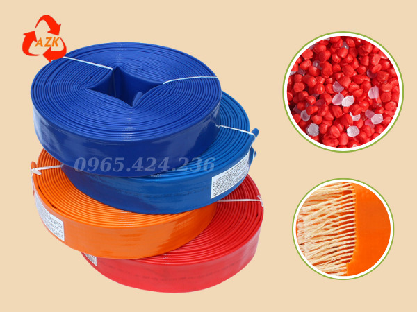 Các loại ống bạt cốt dù xanh, cam: Nên chọn loại nào? 3 chọn loại ống bạt pvc cốt dù nào