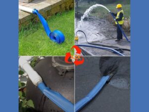 Ứng dụng bơm nước ống bạt