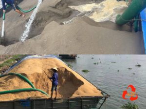 ống dùng để hút cát