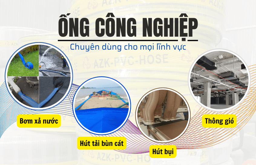 Ống Công Nghiệp 9 ống dẫn dùng cho mọi lĩn vực