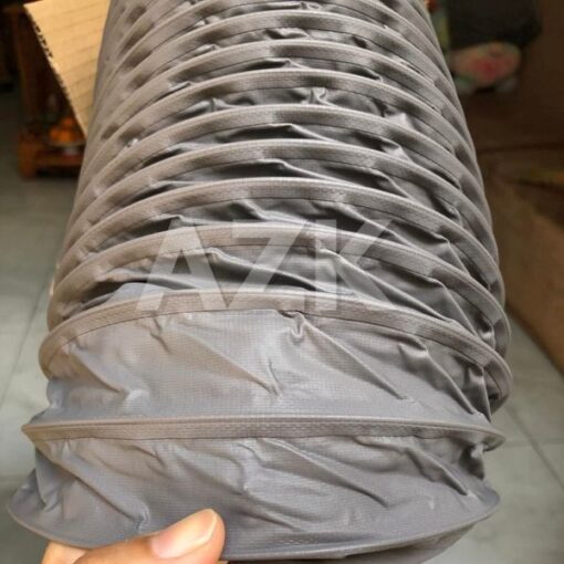 bề mặt ống gió mềm vải fiber glass