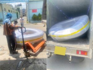 ống nhựa mềm lõi thép phi 200 tại HCM