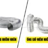 So sánh ống nhôm nhún và ống gió mềm nhôm