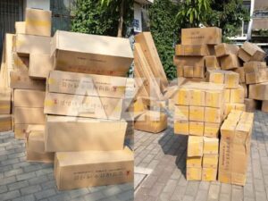 đơn hàng ống gió mềm vải tarpaulin