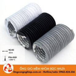 ống gió mềm nhôm bọc nhựa
