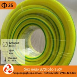 ống nhựa lưới 3 lớp phi 35
