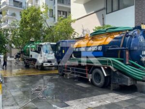 ống hút bể phốt